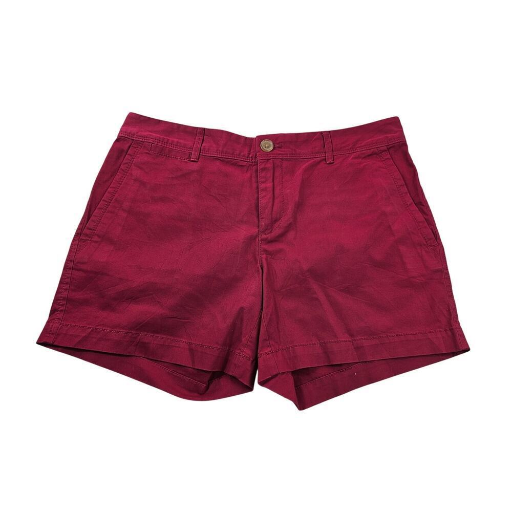 NWT hot pink banana republic 5" shorts chino casual summer Small preppy NEW